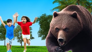 Download lagu BEAR VIDEO FOR KIDS| Educational wild animals adventure by Atrin and Soren in Great Bear Wilderness mp3