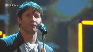 James Blunt - Heart to Heart - Album &quot;Moon landing&quot; - Wetten dass..? dm-arena Karlsruhe - ZDF live