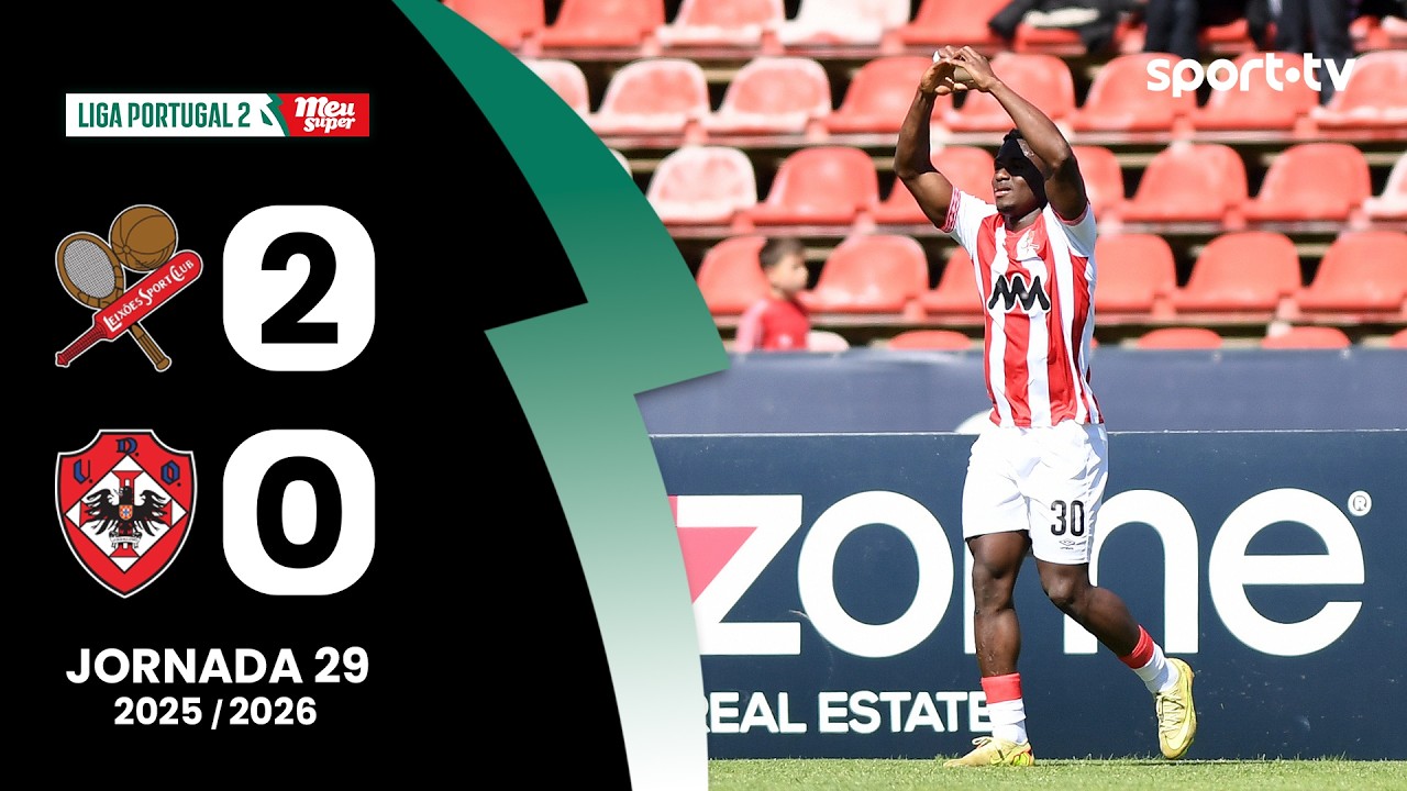 Leixões SC vs UD Oliveirense Highlights