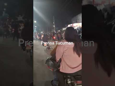 BANDA DEL RÍO SALÍ Y LASTENIA VIVEN UNA VERDADERA FIESTA POPULAR