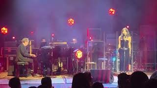 Rachel Zegler and Andrew Lloyd Webber at The London Palladium 5th October 2025 @zeglersource 