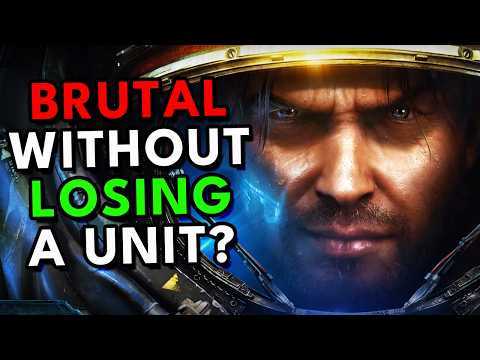 Can you beat Starcraft 2's Brutal difficulty without losing a single unit?
