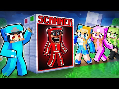 Using a SCANNER to Find My Friends SECRETS in Minecraft!