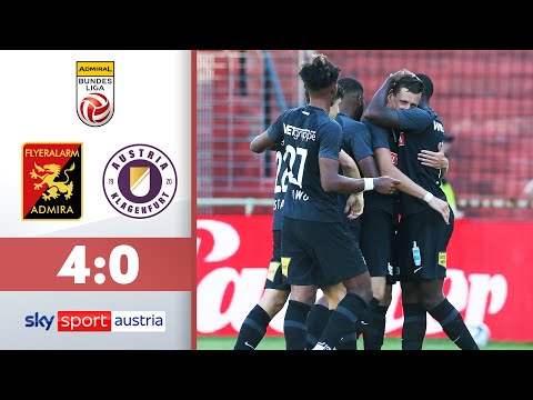 17-jähriger Babuscu trifft doppelt | FC Admira Wacker - Klagenfurt | Highlights - ADMIRAL Bundesliga