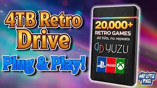 This 4TB Plug & Play Emulation Gaming Hard Drive Isn't Just RETRO!
