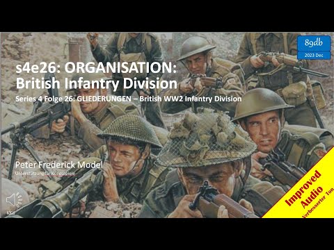 s4e26: ORGANISATION: British Infantry Division