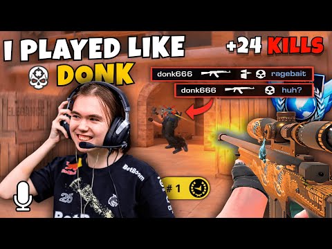 I Played Like DONK! (Again) + VOICE CHAT (donk's voice) (+24 Kills) ⚡🔥| STANDOFF 2 - 0.37.0