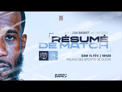 JDA DIJON 86 - 101 CSP LIMOGES - J20 - Betclic ELITE 25/26