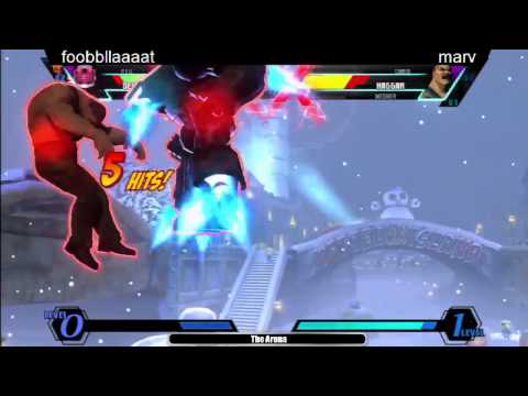 D.B.E. GOT BEEF?!  Fooblat/RayRay/CrazyJoe vs Team Arena (Marvisto/Predator/Moons) UMVC3 part2
