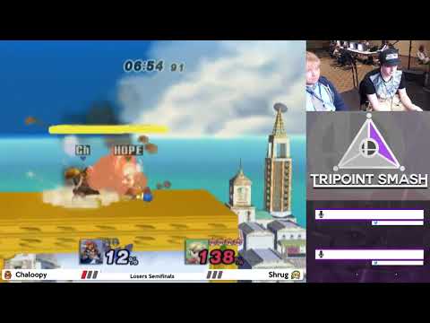 Chaloopy (Falcon) vs Shrug (Toon Link) - Tripoint Smash 45 PM Losers Semifinals