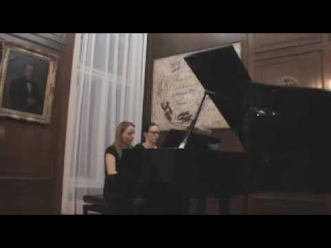 Queen: "Bohemian Rhapsody" transcribed for piano duo by Julija Bal, (Live performance)
