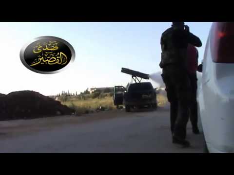 استهداف تجمع لقوات النظام من قبل تجمع كتائب أحفاد عمر في نبل والزهراء في محافظة حلب