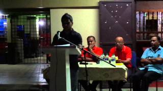 preview picture of video 'NSA Public Meeting : 19th January 2015 (2/6)'