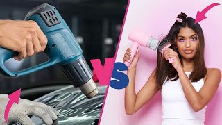Heat Gun Vs. Hair Dryer: Surprising Differences You Need to Know!