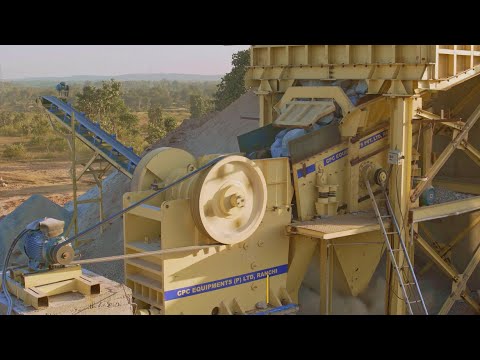 Setting up and Running a Stone Crusher Plant Made Easy and Economical by CPC Ranchi