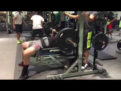 John Petrizzo 317x5 Bench Press