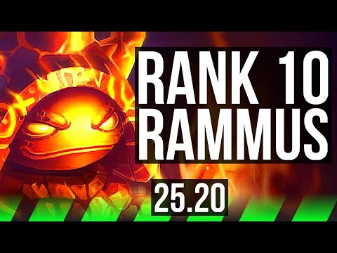 RAMMUS vs KAYN (JGL) | Rank 10 Rammus | NA Master | 25.20