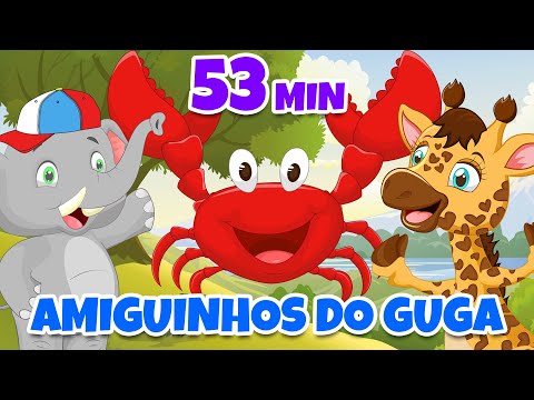 Amiguinhos do Guga - Giramille 53 min | Desenho Animado Musical