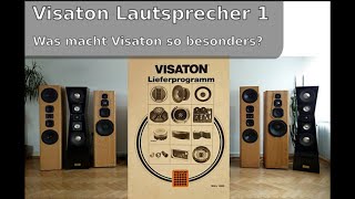 Visaton Lautsprecher Teil 1