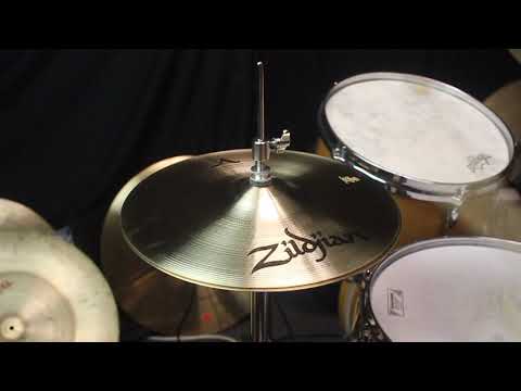 Zildjian 12" A New Beat Hi Hats - 712g/961g (video demo) image 2