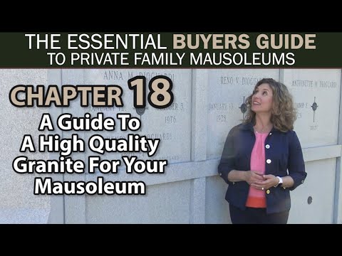 How To Select High Quality Granite For Your Mausoleum