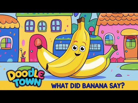 Meet Funny Talking Fruits – Learn with Laughter! | Doodle Town 🍌🍎😂