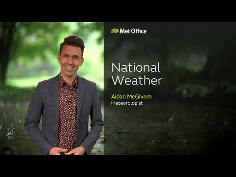 24/04/23 – Spells of wet weather – Afternoon Weather Forecast UK – Met Office Weather