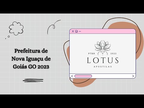 Apostila Prefeitura de Nova Iguaçu de Goiás GO 2023 Controlador Interno