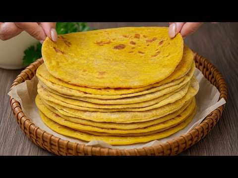 Only Oats & Pumpkin! Healthy Flatbread for Weight Loss | No Yeast, No Egg!🎃