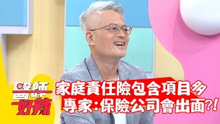 家庭責任險包含項目多！專家：保險公司會出面？！【#醫師好辣】20211216 part2 EP1254 胡瓜 黃彗倫