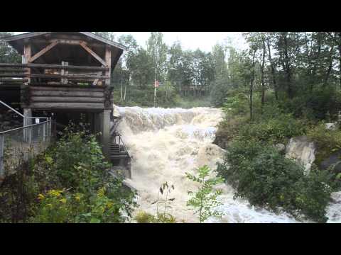 Sagelva, Strømmen, Flom september 2015