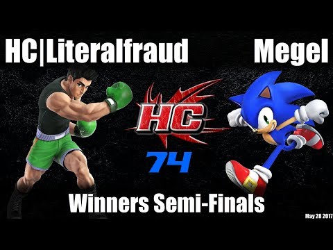 HC74 Smash4 - WSF: HC|Literalfraud (Little Mac) vs Megel (Sonic)