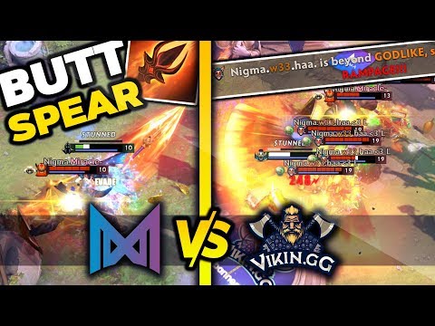 NIGMA vs VIKIN - 21min GG Fountain Rampage w33 Meepo + Miracle Buttspear Mars - ESL Los Angeles 2020