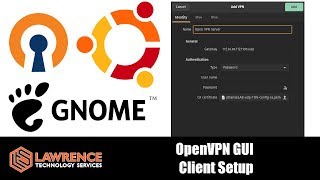 Ubuntu / POP_OS OpenVPN GUI Client Setup With Gnome