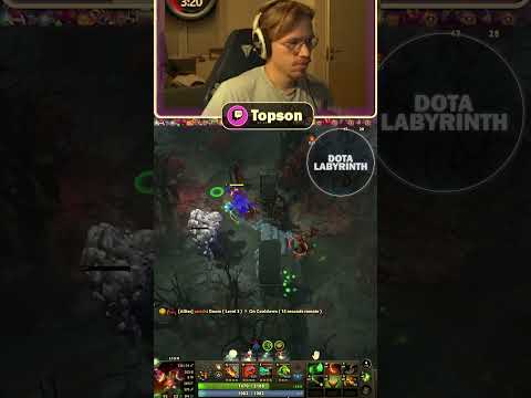 This Topson's Bait&Outplay IS CRAZY in Dota 2 #dota2 #gaming #outplay