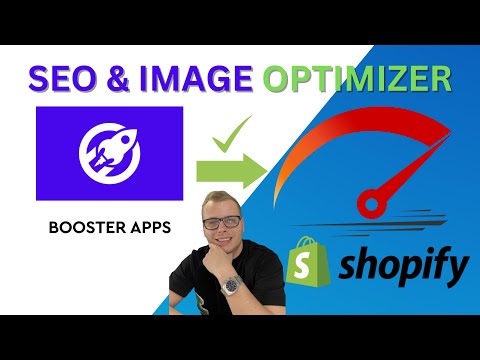 Booster: SEO & IMAGE OPTIMIZER  Shopify App Tutorial Deutsch | 2023 #shopify