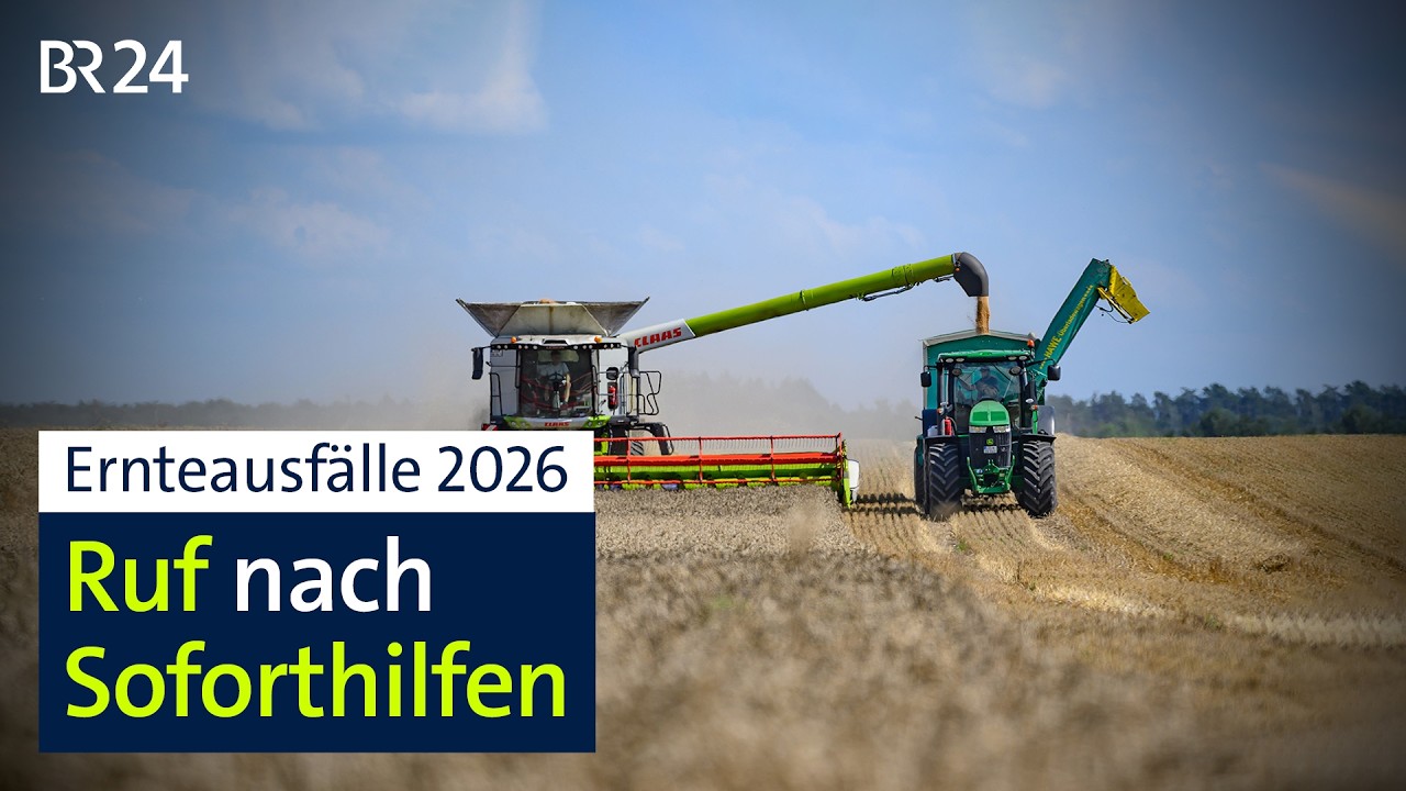 Schlechte Ernte- Ruf nach Soforthilfen | BR24