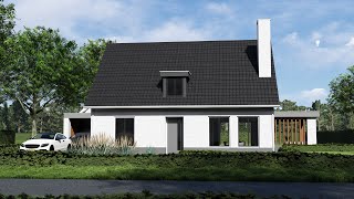 2504 Restyle + uitbouw woonhuis Oploo