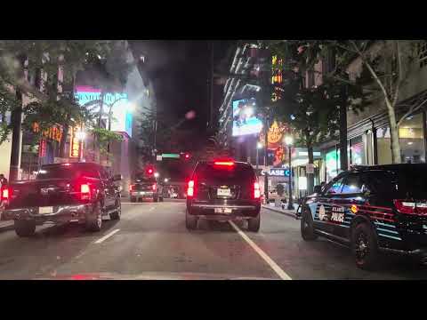 Atlanta Georgia 4K Night Drive (Downtown)