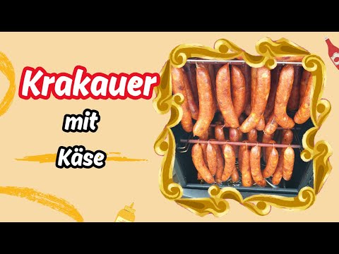 Krakauer mit Käse selber machen