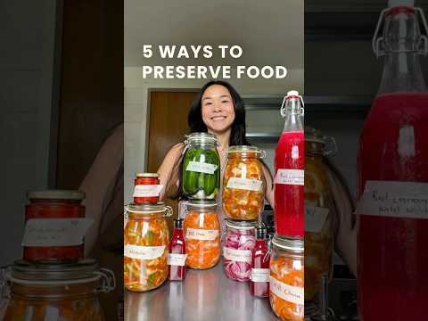 5 Ancient Food Preservation Techniques Backed by Science | Fermentation, Pickling & More