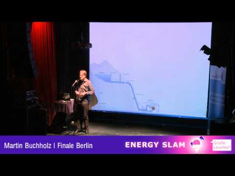 Energy Slam - Science Slam Gewinner Martin Buchholz