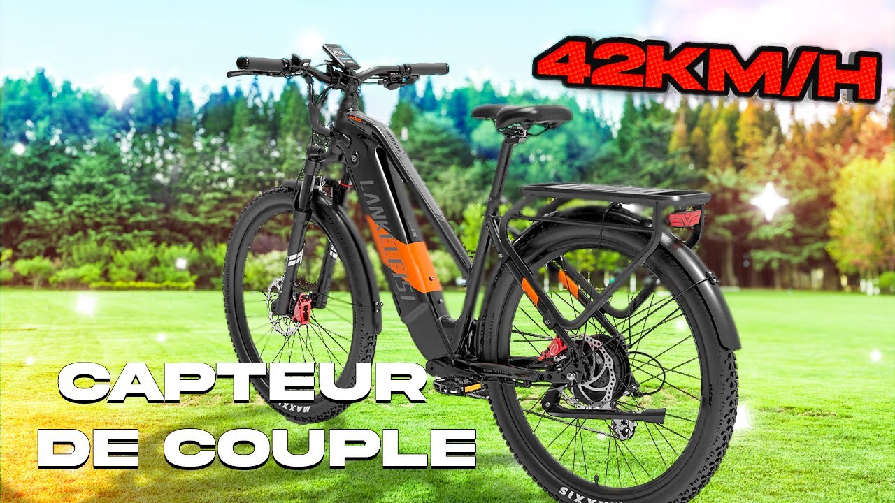Sto testando la bici elettrica da trekking di Lankeleisi, con un sensore di coppia e un motore da 500W, renderà molte persone felici...