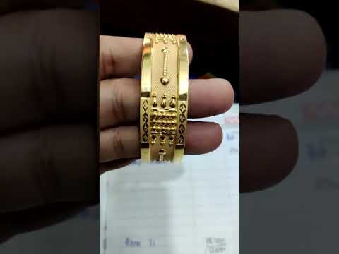 Latest Gold kada design for women Latest design 2021 by Rijul jewellars