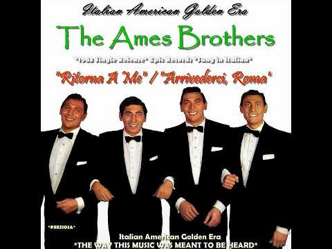 AMES BROTHERS - Ritorna A Me (Return To Me) & Arrivederci, Roma 1963 (Music is Magic)