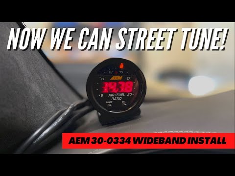 AEM Wideband Install ***PLUG AND PLAY***