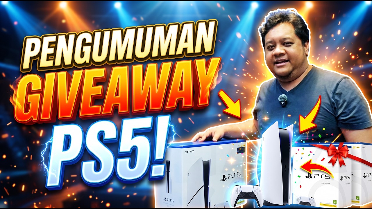 PENGUMUMAN GIVEAWAY PS5‼️#giveawaytaraartsps5