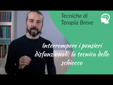 Come interrompere i pensieri disfunzionali: la tecnica dello schiocco