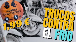 Truco BARATO para combatir el FRÍO EN MOTO! Calienta tus manos SIN ROLLOS!