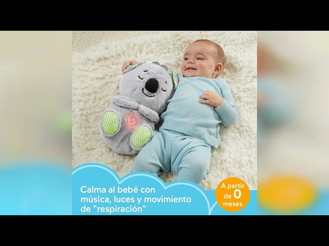 Vídeo relacionado con Fisher-Price Koala Hora de Dormir, juguete de cuna y peluche para bebé recién nacido (Mattel HBP87)